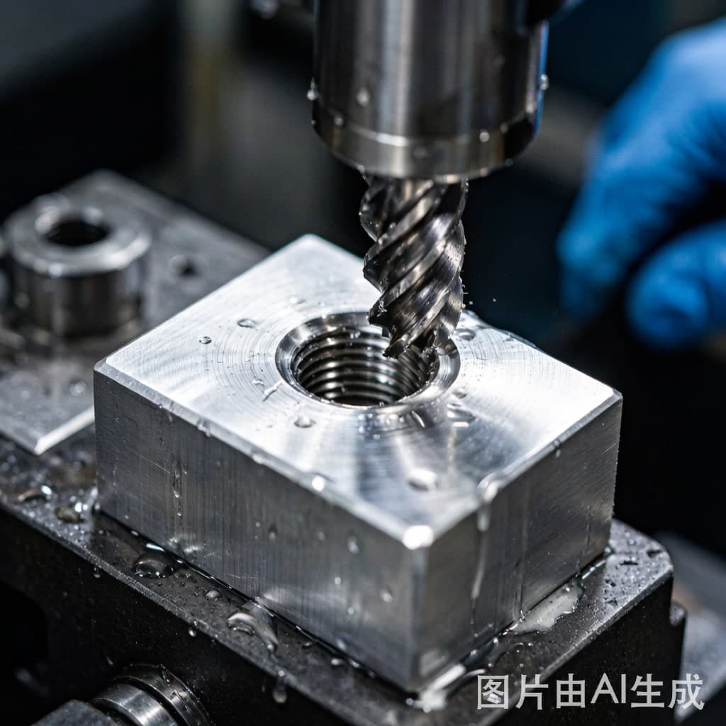 数控铣内螺纹加工